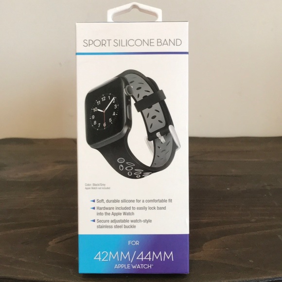 Apple Watch Sport Silicone Band - Picture 1 of 3